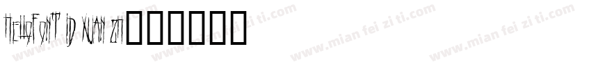 HelloFont ID Xuan Zh字体转换